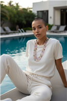 Bracciale Domar Donna Bracciale pietre dure in Lega metallica Quarzo BR-SHA-2 - BR-SHA-2